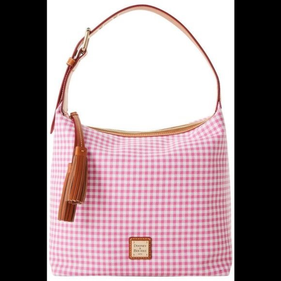 Dooney & Bourke Handbags - Dooney & Bourke Gingham Paige Sac Shoulder Bag - NWT (New)